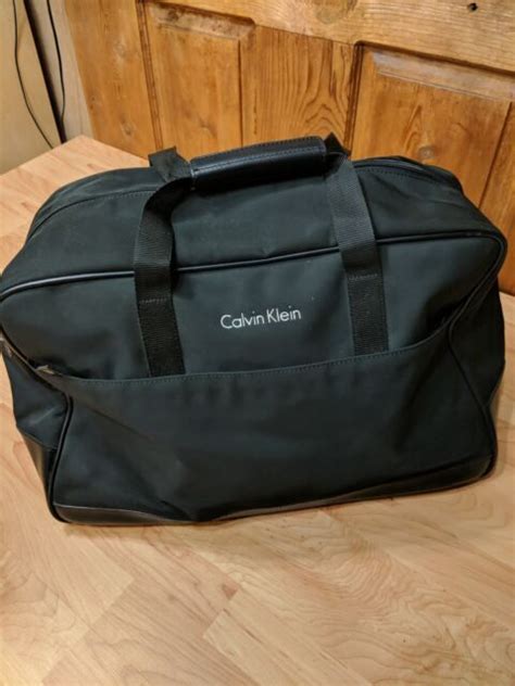 calvin klein overnight bag.